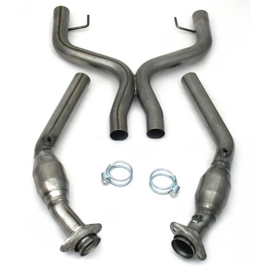 JBA PerFormance Exhaust 1775SXC Mid-Pipe, 05-2010 Mustang GT X-Pipe