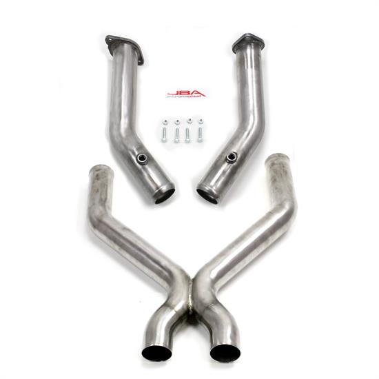 JBA PerFormance Exhaust 1786SX SS Mid-Pipe 2011-14 Mustang 5.0 X-Pipe
