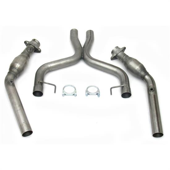 JBA PerFormance Exhaust 1795SXC SS Mid-Pipe 07-10 GT500 X-Pipe w/Cats