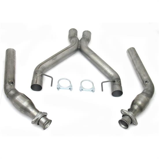 JBA PerFormance Exhaust 1796SXC SS Mid-Pipe 07-10 GT500 X-Pipe w/Cats