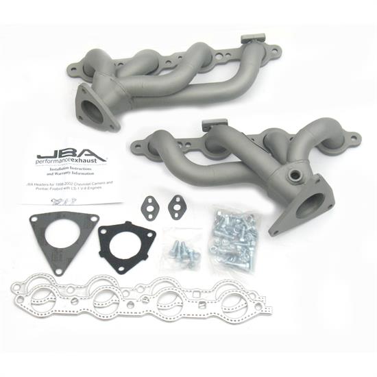 JBA PerFormance Exhaust 1808S-1JT Shorty Header, SS, 01-02 Camaro/FB