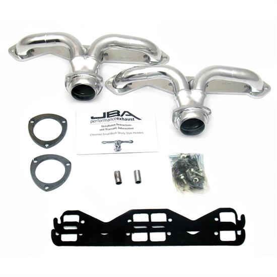 JBA 1815S-2JS Shorty Header, SS, Chevy SC