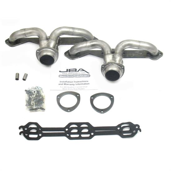 JBA 1815S-2 Shorty Header, SS, Chevy
