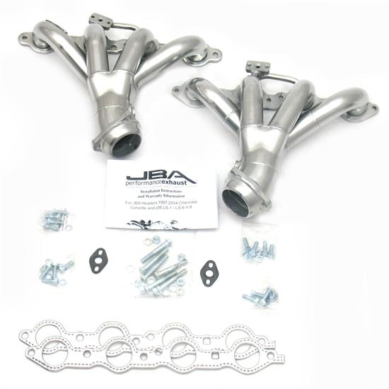 JBA 1817S-5JS Shorty Header, SS, 01-04 Corvette