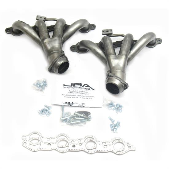 JBA PerFormance Exhaust 1817S-5 Shorty Header, SS, 01-04 Corvette
