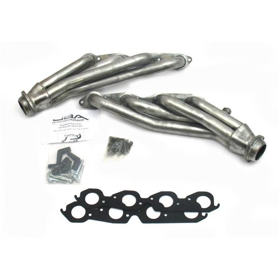 JBA 1822S Shorty Header, SS, 96-00 GM Truck 7.4L