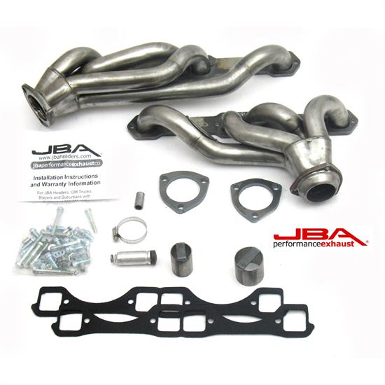 JBA PerFormance Exhaust 1830S-6 Shorty Header, SS, GM Truck 5.0/5.7L