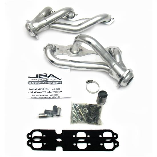 JBA PerFormance Exhaust 1840S-3JS Shorty Header, 88-95/02-03 Blazer