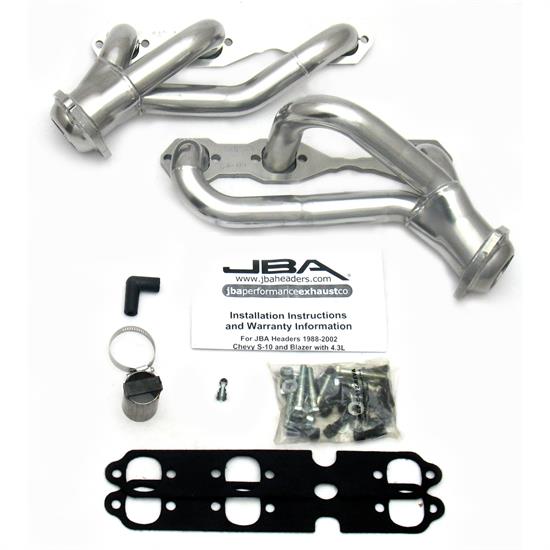 JBA PerFormance Exhaust 1840S-4JS Shorty Header, SS, 88-95/02-03 S10