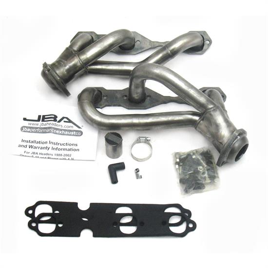 JBA PerFormance Exhaust 1840S-4 Shorty Header, SS, 88-95/02-03 S10