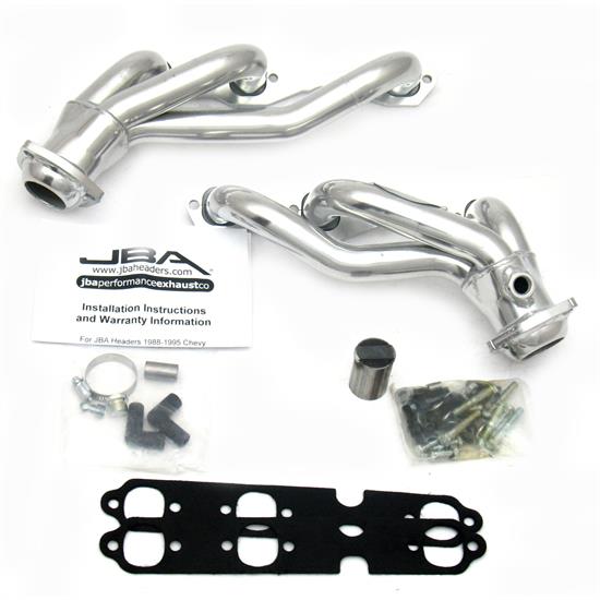 JBA PerFormance Exhaust 1840SJS Shorty Header, 88-95 GM Truck 4.3L, SC