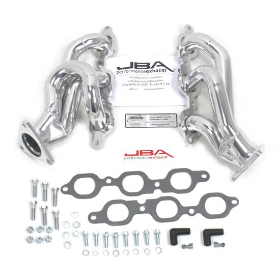 JBA PerFormance Exhaust 1842S-10JS Shorty Header, 14 GM Truck 4.3L
