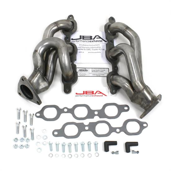 JBA 1842S-10 Shorty Header, SS, 14 GM Truck 4.3L