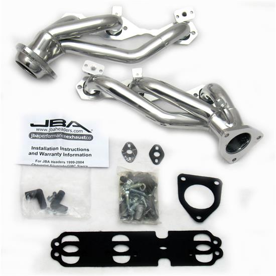 JBA PerFormance Exhaust 1842S-1JS Shorty Header, 99-02 GM Truck, SC
