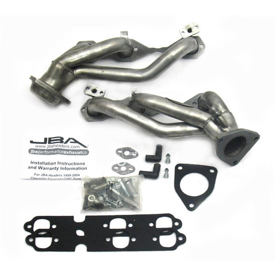 JBA 1842S-1 Shorty Header, SS, 99-02 Truck, 4.3L