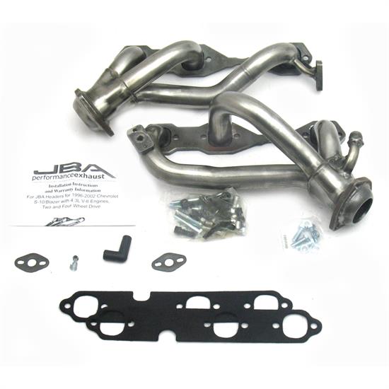 JBA PerFormance Exhaust 1842S-6 Shorty Header, 99-01 Blazer/Jimmy 4.3L