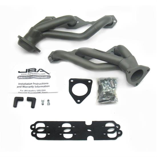 JBA 1842S-9JT Shorty Header, 03-12 GM Truck 4.3L
