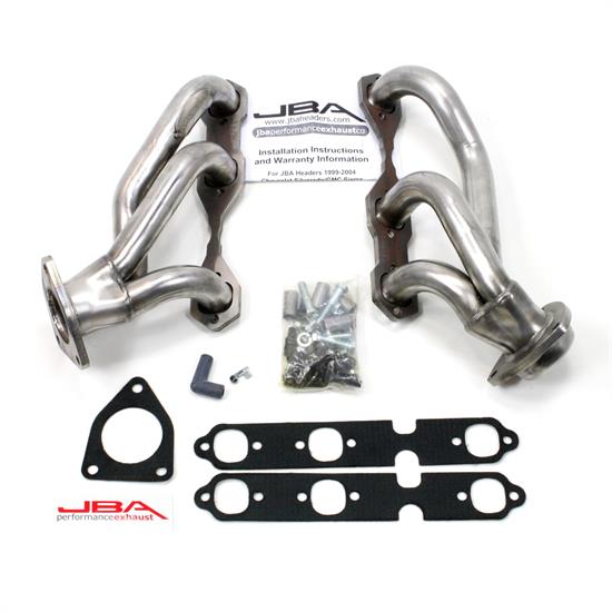 JBA 1842S-9 1 Shorty Header, 03-12 GM Truck 4.3L