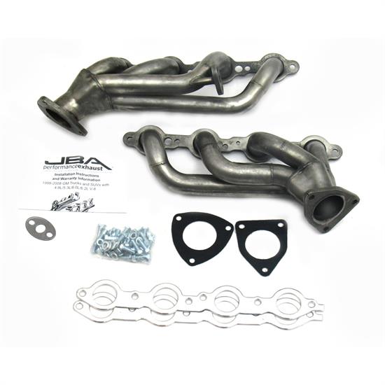 JBA PerFormance Exhaust 1850S-1 Shorty Header, SS, 99-02 GM Truck 6.0L