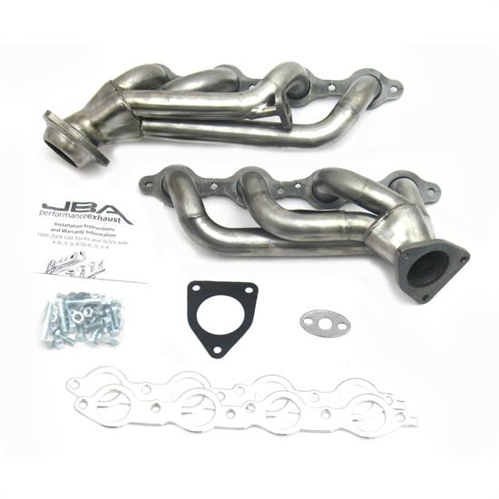 JBA PerFormance Exhaust 1850S Shorty Header, SS, 99-01 GM Truck