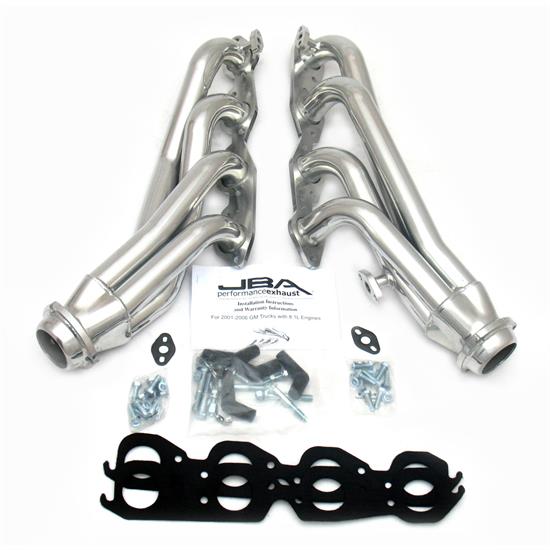 JBA PerFormance Exhaust 1861SJS Shorty Header, 01-03 GMTruck 8.1L, SC