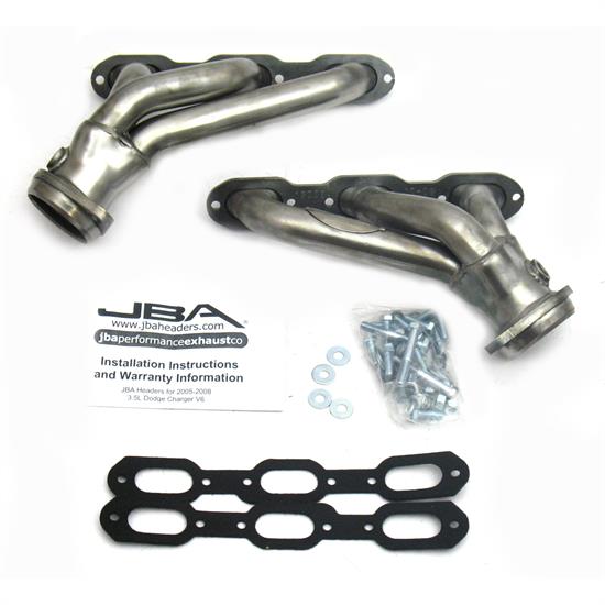 JBA PerFormance Exhaust 1920S Shorty Header, SS, 05-10 Dodge