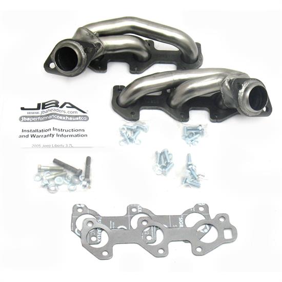 JBA PerFormance Exhaust 1930S Shorty Header, SS, 05-07 Jeep Liberty