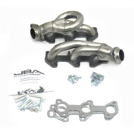 JBA 1931S Shorty Header, SS, 02-08 Dodge Ram 3.7L