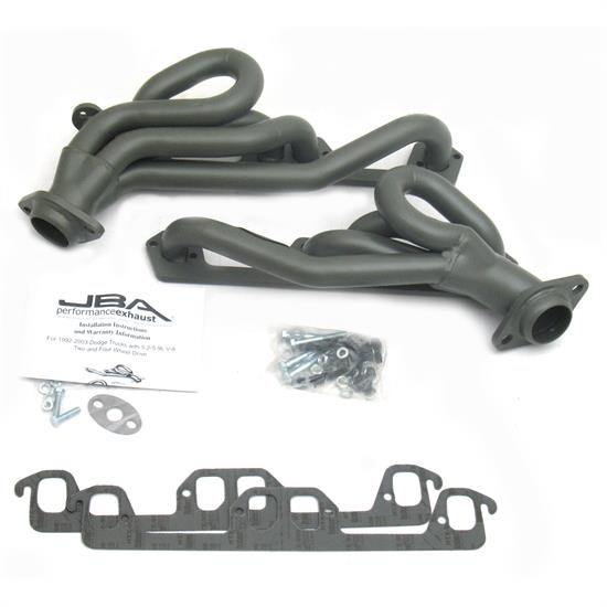 JBA PerFormance Exhaust 1940S-1JT Shorty Header, 92-95 Ram/Dakota