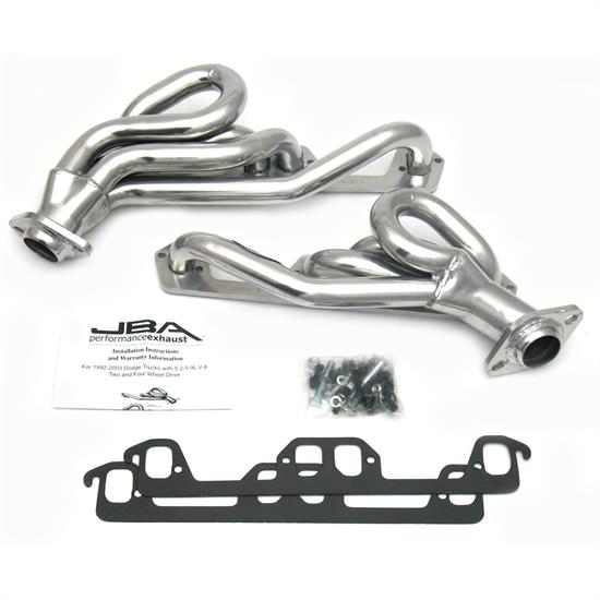 JBA PerFormance Exhaust 1945S-1JS Shorty Header, SS, 96-02 Dodge, SC