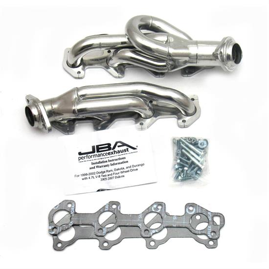 JBA 1949S-1JS Shorty Header, SS, 02-07 Dodge Ram
