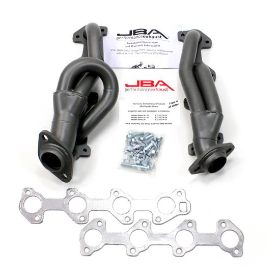 JBA PerFormance Exhaust 1949S-2JT Shorty Header, SS, 04-07 Ram/Dakota