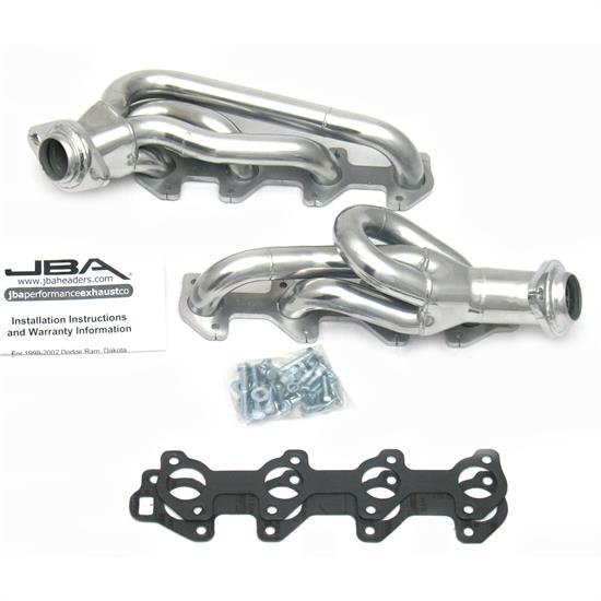 JBA PerFormance Exhaust 1949SJS Shorty Header, SS, 00-02 Dodge 4.7L