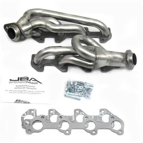 JBA PerFormance Exhaust 1949S Shorty Header, 00-03 Dodge 4.7L Dodge