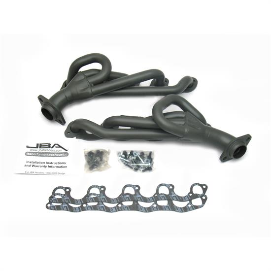 JBA PerFormance Exhaust 1950SJT Shorty Header, SS, 96-02 Dodge Truck