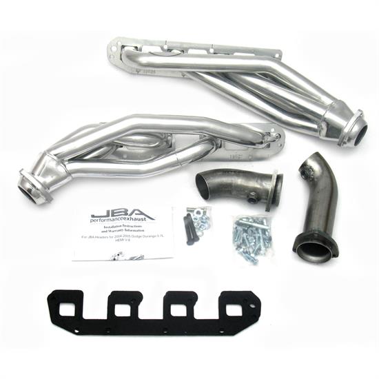 JBA PerFormance Exhaust 1962SJS Shorty Header, SS, 04-08 Hemi Durango