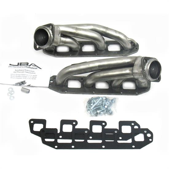 JBA PerFormance Exhaust 1964S Shorty Header, SS, 05-08 Dodge