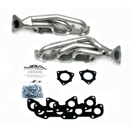 JBA 2010SJS Shorty Header, SS 00-04 Tundra/Sequoia