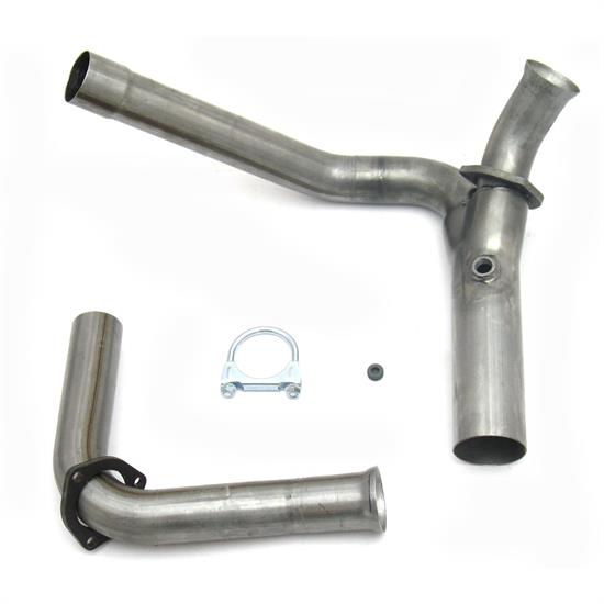 JBA PerFormance Exhaust 2831SY SS Mid-Pipe, 88-93 GM Truck, 2.50 Inch