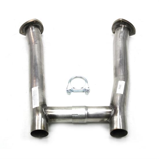 JBA 36611SH SS Mid-Pipe 65-73 Mustang H-Pipe