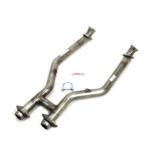 JBA PerFormance Exhaust 36632SH SS Mid-Pipe, 99-04 Mustang GT H-Pipe