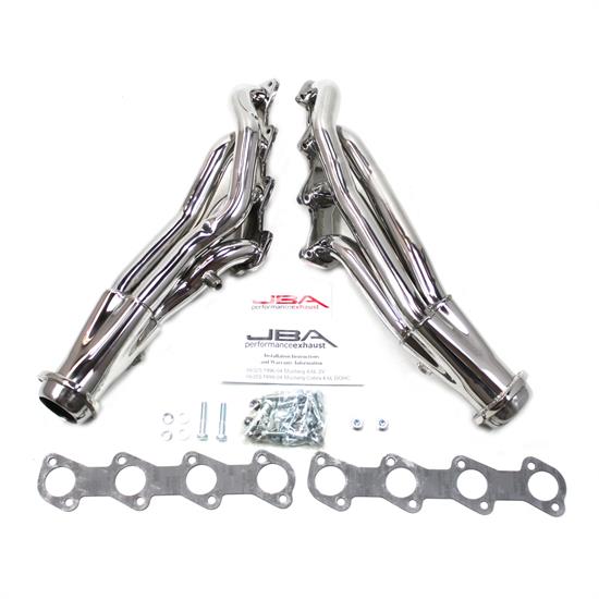 JBA PerFormance Exhaust 36632S Long Tube Header, SS, 96-04 Mustang GT