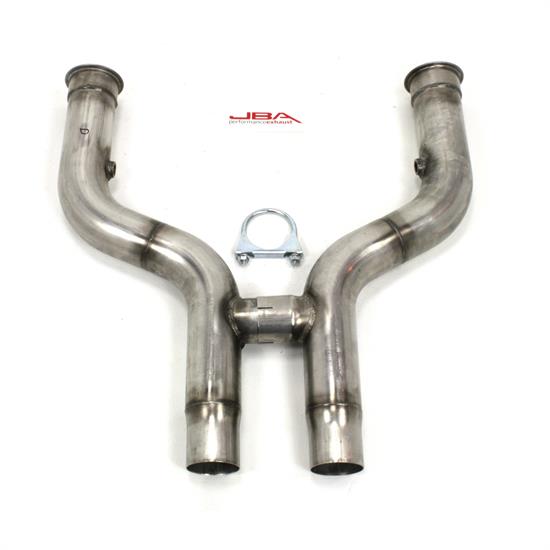 JBA PerFormance Exhaust 36685SH SS Mid-Pipe, 11-14 Mustang GT H-Pipe