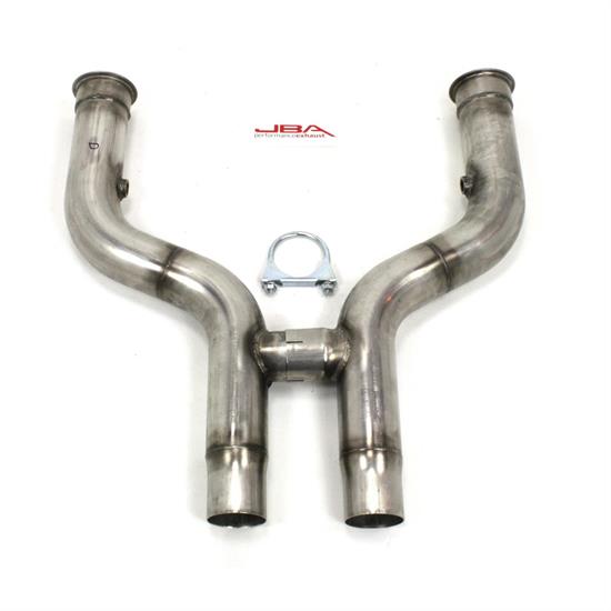 JBA 36685SH SS Mid-Pipe, 11-14 Mustang GT H-Pipe