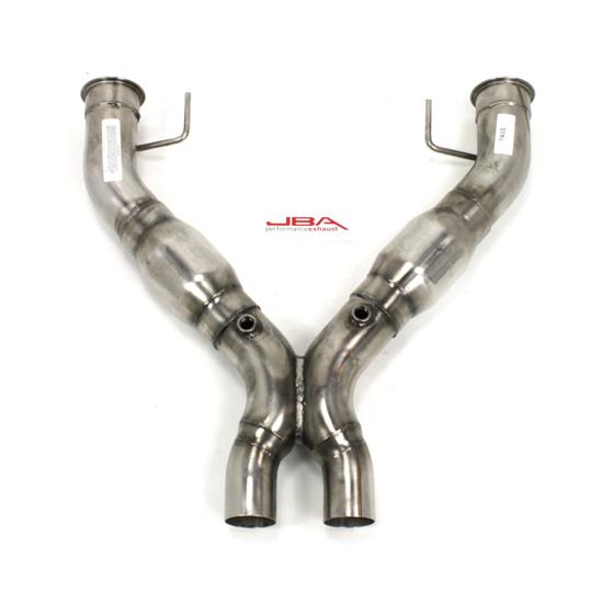 JBA PerFormance Exhaust 36695SXC SS Mid-Pipe, 07-10 Mustang X-Pipe