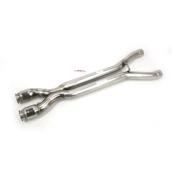 JBA PerFormance Exhaust 36821SXC SS Mid-Pipe, 06-12 Z06 Corvette