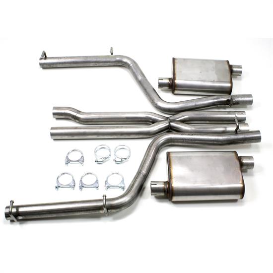 JBA PerFormance Exhaust 40-1602 SS Exhaust System, 2011-14 Dodge