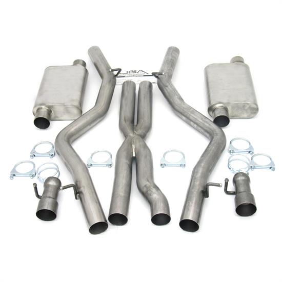 JBA PerFormance Exhaust 40-1665 SS Exhaust System, 08-14 Dodge