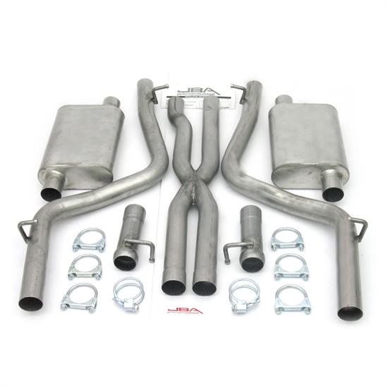 JBA PerFormance Exhaust 40-1666 SS Exhaust System, 08-14 Dodge