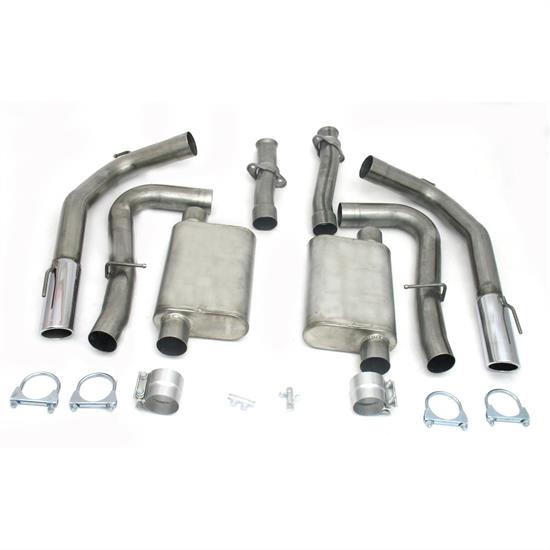 JBA 40-2625 SS Exhaust System, 99-04 Cobra